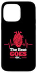 iPhone 14 Pro Max The Beat Goes On Wear Red Heart Disease Awareness Valentines Case