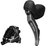 Shimano GRX ST-RX820 GRX 2-Spd STI With BR-RX820 Flat Mount Calliper Left Rear