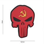 101 INC PVC Patch - Punisher Soviet hammer and sickle