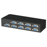 BLACK BOX  COMPACT VGA VIDEO SPLITTER - 8-CHANNEL (AC1056A-8)