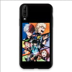 Coque pour Wiko View 4 Lite Manga My hero academia noir