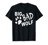 Big Bad Wolf Paw Distressed White Funny Novelty T Shirt T-Shirt