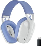 435 Lightspeed & Bluetooth Sans Fil Casqueamer, Léger Circum-Auriculaire, Micro Intégré, Batterie De 18H, Compatible Avec Dolby Atmos, Pc, Ps4, Ps5, Mobile, Nintendo Switch - Blanc