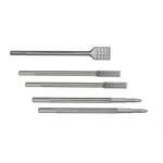 Packs de burins pour perforateur-burineur SDS-MAX (5 pcs) - MAKITA E-20236