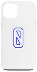 iPhone 13 Number #0 Sport White Blue Varsity Number Case