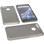 Bag for Archos Sense 50DC phone case protection cover TPU rubber case Gray