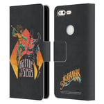 AQUAMAN AND THE LOST KINGDOM GRAPHICS LEATHER BOOK CASE FOR GOOGLE PHONES