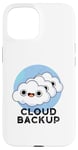 iPhone 15 Cloud Backup Funny Computer Pun Case