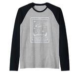 The Wax Specialist Tarot Esthetician Wax Specialist Raglan Baseball Tee