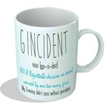 Gincidents Funny Printed Mug Present Valentines Day Gift Birthday Idea Cup