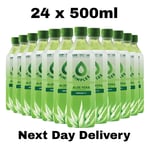 Simplee Aloe Aloe Vera Drink Juice with Bits Low Sugar Bottles Pack 24 X 500Ml