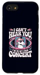 Coque pour iPhone SE (2020) / 7 / 8 I Can't Hear You I'm in My Own Concert Unicorn Music Lover