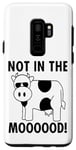 Coque pour Galaxy S9+ Pas d'humeur - Funny Cow Lover