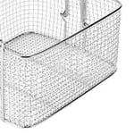 Deep Frying Basket With Long Handle Metal Mesh Electric Fryer Basket For Kitchen