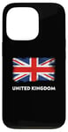 Coque pour iPhone 13 Pro Drapeau United Kingdom Angleterre Union Jack