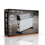 Daewoo 2KW Free Standing Convector Heater 3 Adjustable Heat Settings