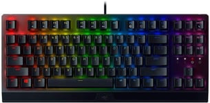 Razer BlackWidow V3 Tenkeyless - Mechanical Gaming Keyboard - Green Switch - UK