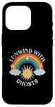 iPhone 16 Pro I Unwind With Ghosts Rainbow Sun Stars Case