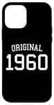 Coque pour iPhone 12 mini Original 1960, 65 ans, pour homme femme, 65e anniversaire