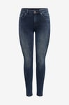 Only - Jeans onlBlush Mid Skinny Dnm Rea409 - Blå