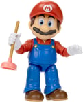 FIGURINE ACTION SUPER MARIO FILM 13CM MARIO Avec Accessoire ORIGINAL