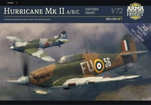 Arma Hobby 1/72 Hawker Hurricane MK II A/B/C Eastern Front 2 in 1 Kit - 70045