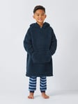 John Lewis Kids' Oversized Lounge Hoodie, Navy