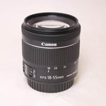 Canon Used EF-S 18-55mm f/4-5.6 IS STM Zoom Lens