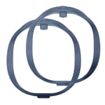 Radius Pair of RAD-2 Hoops Extra Firm 82-Shore Dark Blue