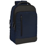 Rucksack for Laptop and Tablet with USB Output Safta Business Dark blue [29 x