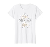 Coffee Cats and Yoga Mats T-Shirt