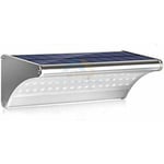 Gotrays - Lampe solaire led dextérieur avec détecteur de mouvement pour extérieur - Lanterne murale de rue - Spot en aluminium - Pour garage maison