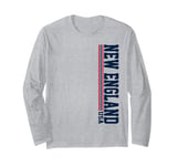 Vintage New England Home Stripes Iconic New England Long Sleeve T-Shirt