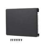 Bo&icirc;tier de disque dur mSATA SSD vers IDE 2,5 pouces PATA/IDE Port parall&egrave;le bo&icirc;tier de disque dur (noir)