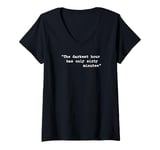 Womens Famous Quotes for Hope and Inspiration. The Darkest Hour.. V-Neck T-Shirt