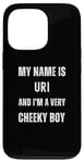 iPhone 13 Pro Uri Funny Joke Very Cheeky Boy For Family or Friends Case