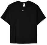 Nike Femme Nsw Essntl Top Bf Plus Sweatshirt, Black/White, 5XL EU