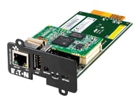 Eaton Cybersecure Gigabit NETWORK-M2 Card for UPS and PDU, UL 2900-1 and IEC 62443-4-2 Certified - Carte de supervision distante - Gigabit Ethernet x 1 - pour 5P 1500 RACKMOUNT