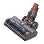 MoPei Brosse Motorhead Compatible avec Dyson Aspirateur sans Fil V7 V8 V10 V11 V15, Brosse Turbine avec LED pour Les Tapis à Poils Bas et sols durs