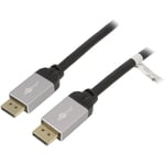 Cable DisplayPort 1.2 male des deux cotes 3m noir