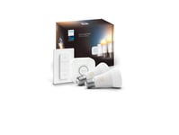 Philips Hue - Philips Hue White Amb. Starter Kit m/Bridge &amp; Dimmer Philips Hue