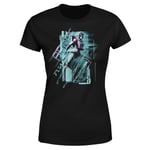 T-shirt Transformers Arcee Tech - Noir - Femme - 3XL