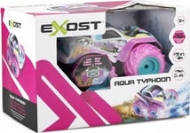 Radio Elkor Silverlit Exost Radio Contol Aqua Typhoon Amazone, Rose, Scale 1:24