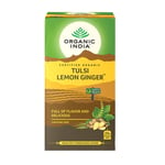 Organic India Tulsi Citron Ingefära EKO 25 tepåsar