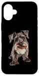 iPhone 16 Plus Miniature Schnauzer Chocolate Case