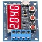 Tonysa - Compteur de capacité de Batterie, 1.2-12V 18650 Li-ION Plomb-Acide Compteur de capacité de Batterie testeur de décharge analyseur de