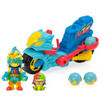 SUPERTHINGS - Turbo Ice. The SuperThings Motorbike with Catapult Launching Balls Of Ice Cream. Includes 1 Exclusive Kazoom Kid And 1 Exclusive SuperThing