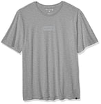 Hurley Men M Dri-Fit O&O Small Box S/Tee Tees - Dark Grey Heather, Small