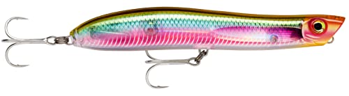 Rapala - Leurre de Pêche MaxRap Walk'N Roll Construction ABS - Leurre Mer & Eau Douce Flottant - Profondeur de Nage Surface - Taille 10cm / 13g - Fabriqué en Estonie - Ghost Sandeel