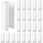 Serre Clips Lot de 32 colliers de serrage de 19mm pour fixer les couvertures aux serres de jardin, films, plantes,blanc - Ahlsen